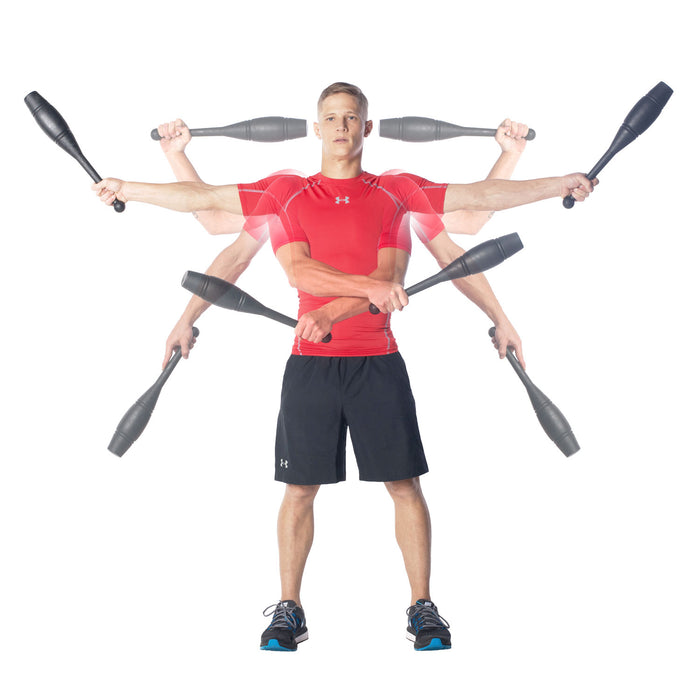 Indian Clubs 1lb, 2lb and 3lbs pairs