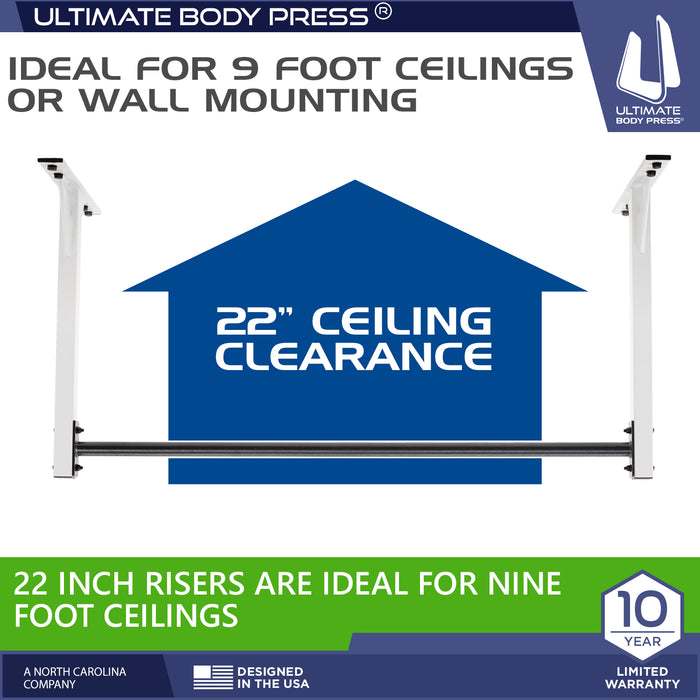 Wall or 9ft Ceiling Mount Pull Up Bar Special Edition