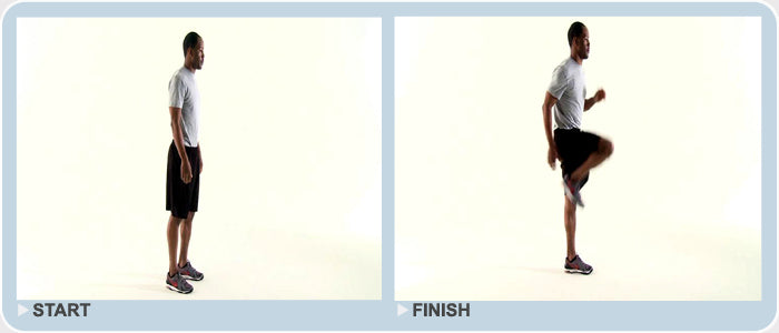 Forward March Exercise Stationary March — UltimateBodyPress.com