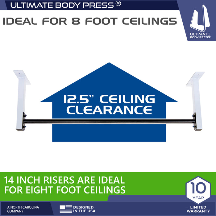 Ceiling Mount Pull Up Bar and Strap System