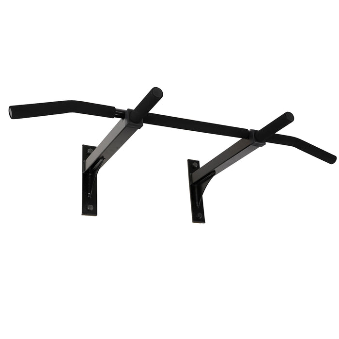 New - Wall Mount Pull Up Bar Special Edition with Gusseted Risers